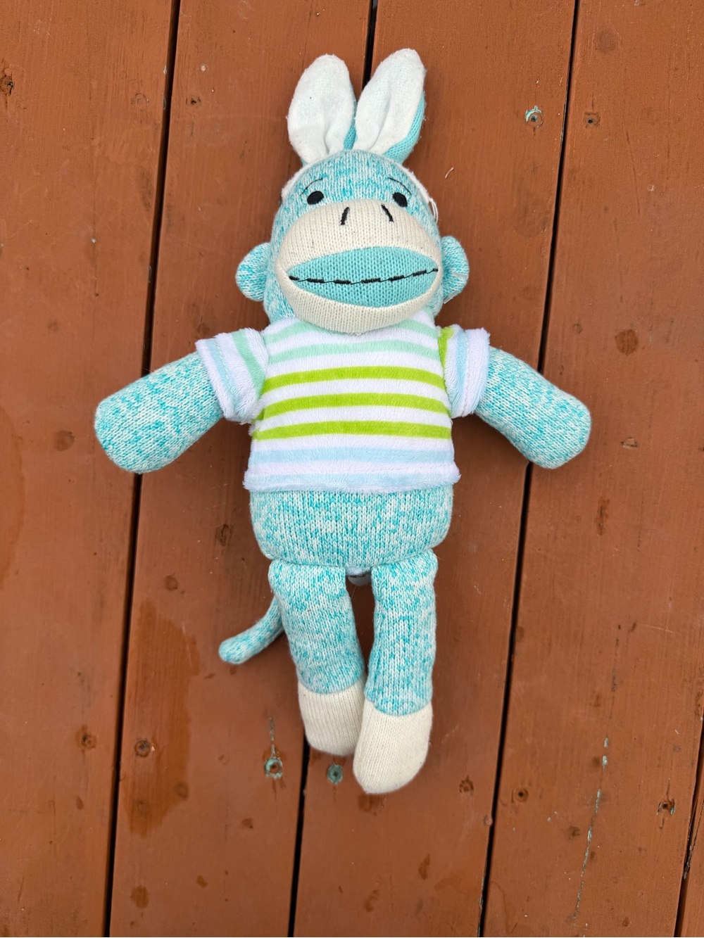 Easter Bunny Sock Monkey Plush